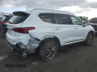 2019 Hyundai Santa Fe SEL z VIN 5NMS3CAD4KH012030, wystawiony jako Copart lot #42599535 z przebiegiem 59 824 mil mil oraz Szkoda całkowita • Salvage title. Historia ofert i sprzedaży dostępna na DreamBid. Obrazek 3.