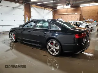 2018 Audi S6 Premium Plus with VIN WAUFFAFC3JN069671, listed as a Copart auction lot 86125084 with 0 mi miles and Salvage Title. Bid and sale history available at carsss.com. Image 2.