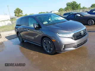 2023 Honda Odyssey Elite z VIN 5FNRL6H98PB017788, wystawiony jako IAAI lot #42312586 z przebiegiem 16 208 mil mil oraz . Historia ofert i sprzedaży dostępna na DreamBid. Obrazek 1.