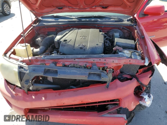 2005 Toyota Tacoma with VIN 5TEMU52N45Z069891, listed as a Copart auction lot 53718295 with 187,559 mi miles and Salvage title. Bid and sale history available at DreamBid. Image 11.