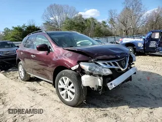2014 Nissan Murano SL with VIN JN8AZ1MW1EW520571, listed as a Copart auction lot 50661385 with 69,832 mi miles and Salvage Title. Bid and sale history available at carsss.com. Image 11.