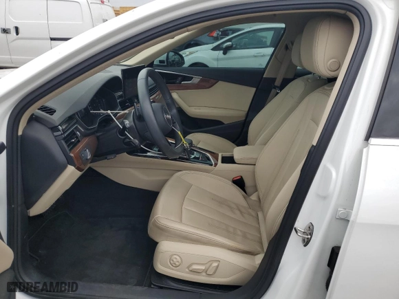2021 Audi A4 Sedan Premium with VIN WAUABAF41MA025243, listed as a Copart auction lot 50995555 with 41,681 mi miles and Salvage Title. Bid and sale history available at carsss.com. Image 7.