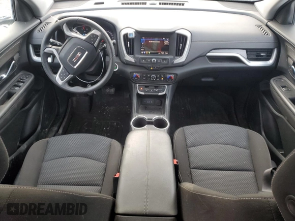 2023 GMC Terrain SLE with VIN 3GKALTEG5PL161660, listed as a Copart auction lot 88500345 with 36,419 mi miles and Salvage title. Bid and sale history available at DreamBid. Image 8.