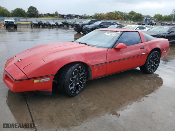 1987 Chevrolet Corvette with VIN 1G1YY2185H5110237, listed as a Copart auction lot 78914584 with 33,368 mi miles and Clean Title. Bid and sale history available at carsss.com. Image 1.