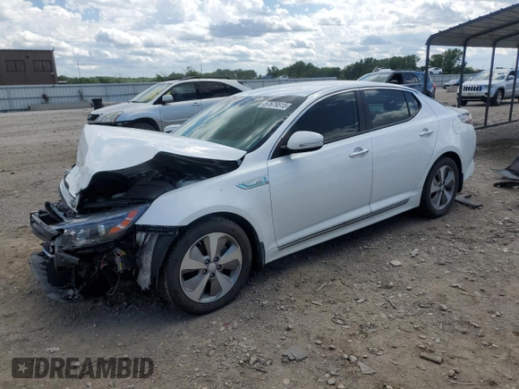 2015 Kia Optima EX with VIN KNAGN4AD5F5082812, listed as a Copart auction lot 57679515 with 94,070 mi miles and Clean title. Bid and sale history available at DreamBid. Image 1.