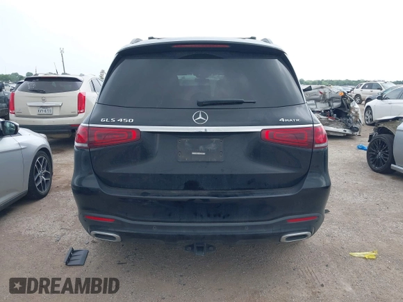 2023 Mercedes-Benz GLS 450 with VIN 4JGFF5KE6PA936445, listed as a IAAI auction lot 42248909 with 51,495 mi miles and . Bid and sale history available at DreamBid. Image 16.