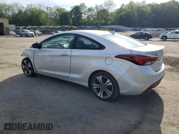 2014 Hyundai Elantra z VIN KMHDH6AH8EU028691, wystawiony jako Copart lot #57081515 z przebiegiem 93 198 mil mil oraz Szkoda całkowita • Salvage title. Historia ofert i sprzedaży dostępna na DreamBid. Obrazek 2.