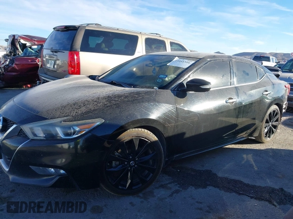 2017 Nissan Maxima SV with VIN 1N4AA6AP0HC416646, listed as a IAAI auction lot 41161316 with 159,568 mi miles and . Bid and sale history available at DreamBid. Image 14.
