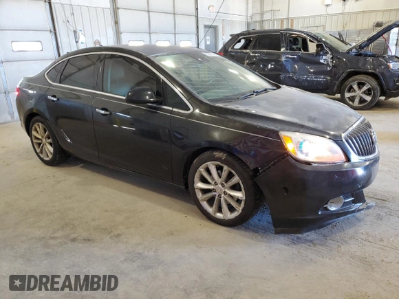 2013 Buick Verano with VIN 1G4PP5SK3D4129821, listed as a Copart auction lot 52665195 with 169,506 mi miles and Salvage Title. Bid and sale history available at carsss.com. Image 4.