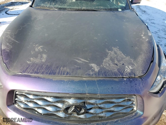 2011 Infiniti FX50 with VIN JN8BS1MW1BM760297, listed as a Copart auction lot 88071025 with NaN miles and Salvage Title. Bid and sale history available at carsss.com. Image 12.
