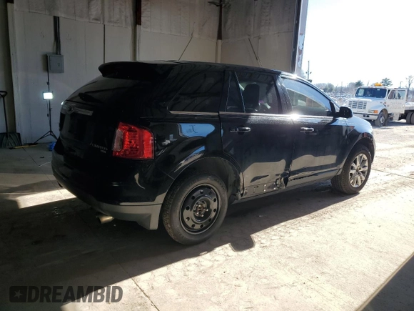 2012 Ford Edge Limited with VIN 2FMDK4KC1CBA16099, listed as a Copart auction lot 46340145 with 154,759 mi miles and Non Repairable. Bid and sale history available at carsss.com. Image 3.