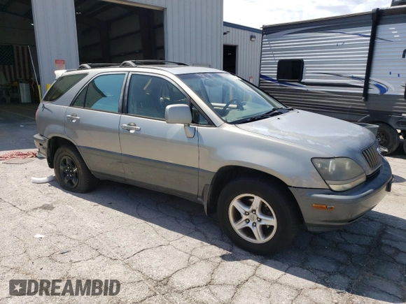 2000 Lexus RX 300 z VIN JT6HF10U5Y0114069, wystawiony jako Copart lot #58276535 z przebiegiem 295 720 mil mil oraz Szkoda całkowita • Salvage title. Historia ofert i sprzedaży dostępna na DreamBid. Obrazek 4.