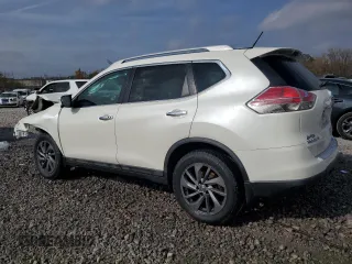 2016 Nissan Rogue SL with VIN 5N1AT2MT6GC832135, listed as a Copart auction lot 81309684 with 0 mi miles and Salvage Title. Bid and sale history available at carsss.com. Image 2.
