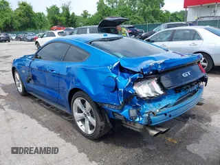 2019 Ford Mustang GT with VIN 1FA6P8CF4K5180728, listed as a IAAI auction lot 42250689 with 9,135 mi miles and . Bid and sale history available at DreamBid. Image 3.
