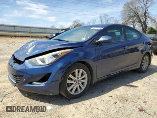 2015 Hyundai Elantra SE with VIN 5NPDH4AE1FH630357, listed as a Copart auction lot 50327355 with 114,596 mi miles and Salvage Title. Bid and sale history available at carsss.com. Image 1.