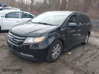 2016 Honda Odyssey SE with VIN 5FNRL5H39GB155488, listed as a IAAI auction lot 41702336 with 122,164 mi miles. Bid and sale history available at carsss.com. Image 17.