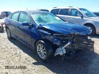 2018 Hyundai Sonata SE with VIN 5NPE24AF3JH599328, listed as a IAAI auction lot 41855551 with 177,255 mi miles and . Bid and sale history available at carsss.com. Image 1.