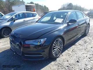 2016 Audi A6 3.0T Premium Plus with VIN WAUFGAFCXGN003236, listed as a IAAI auction lot 41607189 with NaN miles. Bid and sale history available at carsss.com. Image 17.