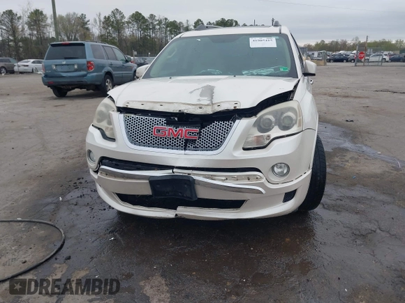 2011 GMC Acadia Denali with VIN 1GKKRTED1BJ399126, listed as a IAAI auction lot 41905415 with 163,357 mi miles and . Bid and sale history available at DreamBid. Image 6.