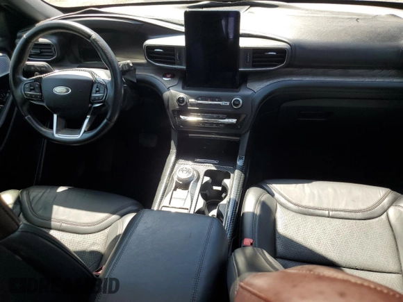 2020 Ford Explorer Platinum with VIN 1FM5K8HC5LGA34794, listed as a Copart auction lot 62531805 with Not provided miles and Salvage title. Bid and sale history available at DreamBid. Image 8.