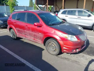 2005 Pontiac Vibe with VIN 5Y2SL63855Z479183, listed as a IAAI auction lot 42420649 with 260,938 mi miles and . Bid and sale history available at DreamBid. Image 1.