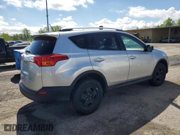 2015 Toyota RAV4 LE with VIN 2T3BFREV5FW323822, listed as a Copart auction lot 55620595 with 180,629 mi miles and Clean Title. Bid and sale history available at DreamBid. Image 3.