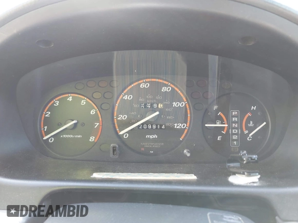 1998 Honda CR-V EX with VIN JHLRD1865WC042846, listed as a IAAI auction lot 41980332 with 209,914 mi miles. Bid and sale history available at carsss.com. Image 7.
