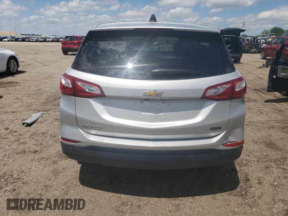 2020 Chevrolet Equinox LS with VIN 3GNAXFEV7LS726479, listed as a Copart auction lot 57984975 with 89,438 mi miles and Salvage title. Bid and sale history available at DreamBid. Image 6.