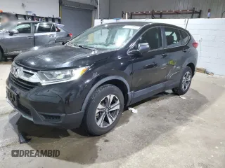 2017 Honda CR-V LX with VIN 2HKRW6H38HH214935, listed as a Copart auction lot 46219595 with 38,744 mi miles and Salvage Title. Bid and sale history available at carsss.com. Image 1.