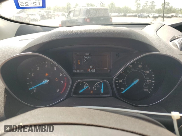 2017 Ford Escape SE with VIN 1FMCU0GD7HUE84050, listed as a Copart auction lot 53466995 with 52,561 mi miles and Clean Title. Bid and sale history available at carsss.com. Image 9.