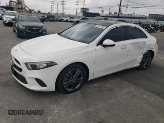2020 Mercedes-Benz A 220 with VIN W1K3G4EB4LJ231871, listed as a Copart auction lot 51982155 with 55,637 mi miles and Salvage title. Bid and sale history available at DreamBid. Image 1.