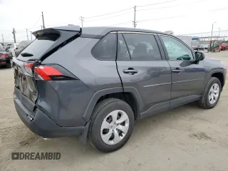 2024 Toyota RAV4 LE with VIN 2T3F1RFV2RW489895, listed as a Copart auction lot 62606225 with 5,194 mi miles and Salvage title. Bid and sale history available at DreamBid. Image 3.