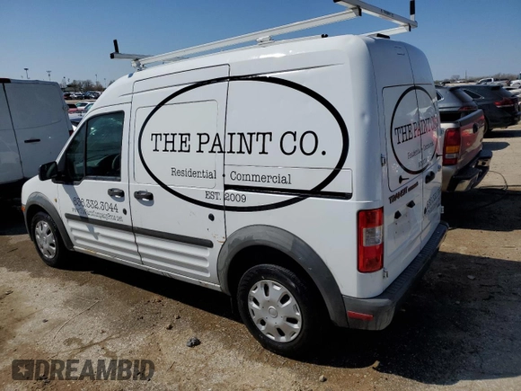 2013 Ford Transit Connect XL с VIN NM0LS7CN8DT157297, выставлен на аукционе Copart как лот 48245324 с пробегом Не указан миль и Списание • Salvage title. История ставок и продаж доступна на DreamBid. Изображение 2.