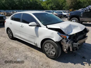 2020 Kia Rio LX with VIN 3KPA24AD7LE331063, listed as a Copart auction lot 67454344 with 142,596 mi miles and Salvage Title. Bid and sale history available at carsss.com. Image 4.