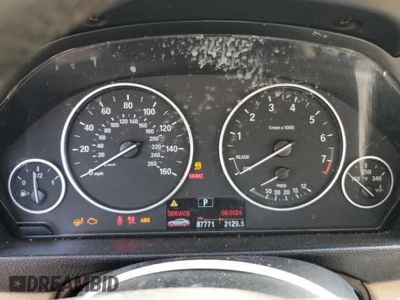 2014 BMW 3 Series 328i z VIN WBA3A5G52ENP30430, wystawiony jako Copart lot #52438795 z przebiegiem 87 771 mil mil oraz Szkoda całkowita • Salvage title. Historia ofert i sprzedaży dostępna na DreamBid. Obrazek 9.