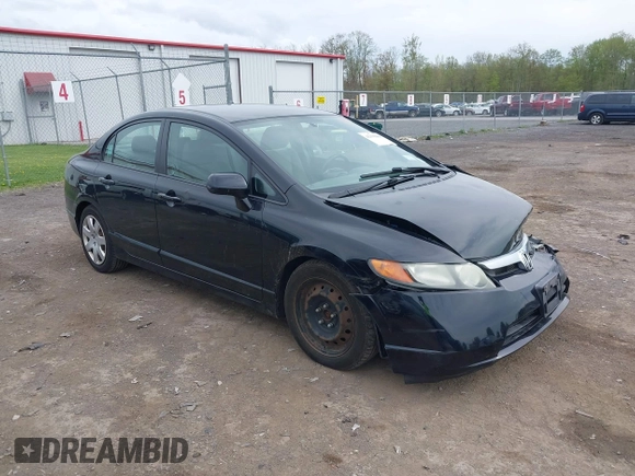 2008 Honda Civic LX with VIN 2HGFA16558H323811, listed as a IAAI auction lot 42199680 with 133,616 mi miles and . Bid and sale history available at DreamBid. Image 1.