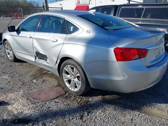 2015 Chevrolet Impala LT with VIN 2G1115SL1F9176813, listed as a IAAI auction lot 41849766 with 132,085 mi miles. Bid and sale history available at carsss.com. Image 3.