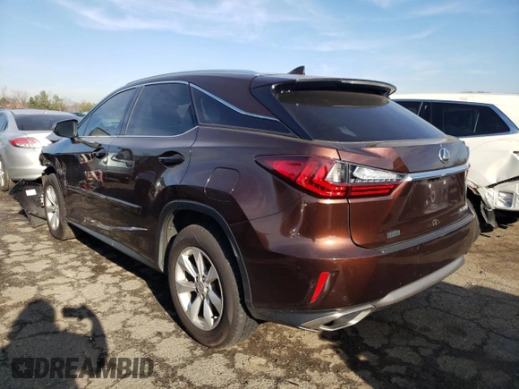 2017 Lexus RX with VIN 2T2BZMCA5HC127978, listed as a Copart auction lot 72289002 with 41,816 mi miles. Bid and sale history available at carsss.com. Image 2.
