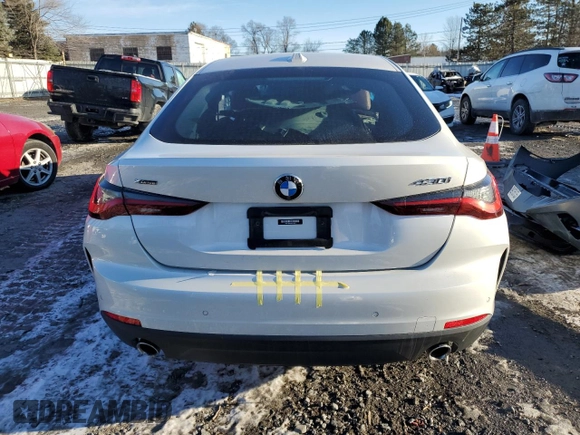 2023 BMW 4 Series 430i xDrive with VIN WBA73AV09PFP14511, listed as a Copart auction lot 89135135 with Not provided miles and Salvage title. Bid and sale history available at DreamBid. Image 6.