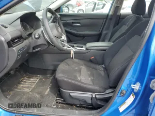 2024 Nissan Sentra SV with VIN 3N1AB8CV8RY220416, listed as a Copart auction lot 58058615 with 15,813 mi miles and Salvage title. Bid and sale history available at DreamBid. Image 7.