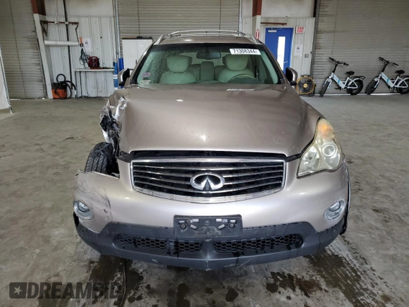 2009 Infiniti EX Journey with VIN JNKAJ09F89M951835, listed as a Copart auction lot 71308344 with 121,617 mi miles and Salvage title. Bid and sale history available at DreamBid. Image 5.