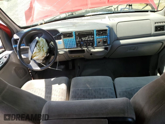 1999 Ford F-250 XL with VIN 1FTNX21S2XED58694, listed as a Copart auction lot 51462255 with 178,574 mi miles and Salvage title. Bid and sale history available at DreamBid. Image 8.