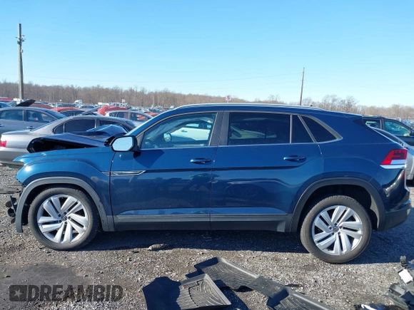 2021 Volkswagen Atlas SE with VIN 1V2JE2CA5MC206701, listed as a IAAI auction lot 41165558 with 52,631 mi miles and . Bid and sale history available at DreamBid. Image 14.