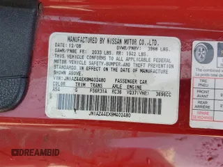 2009 Nissan 370Z Touring with VIN JN1AZ44EX9M402480, listed as a Copart auction lot 74838314 with 0 mi miles and Salvage Title. Bid and sale history available at carsss.com. Image 12.