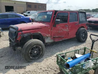 2007 Jeep Wrangler Unlimited X with VIN 1J4GB39117L139837, listed as a Copart auction lot 64182944 with 166,862 mi miles and Salvage title. Bid and sale history available at DreamBid. Image 1.