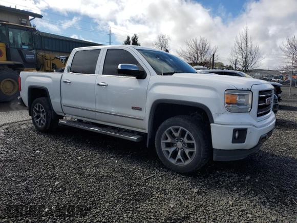 2014 GMC Sierra 1500 SLT with VIN 3GTU2VEC6EG343572, listed as a Copart auction lot 48763855 with 122,559 mi miles and Salvage Title. Bid and sale history available at DreamBid. Image 4.