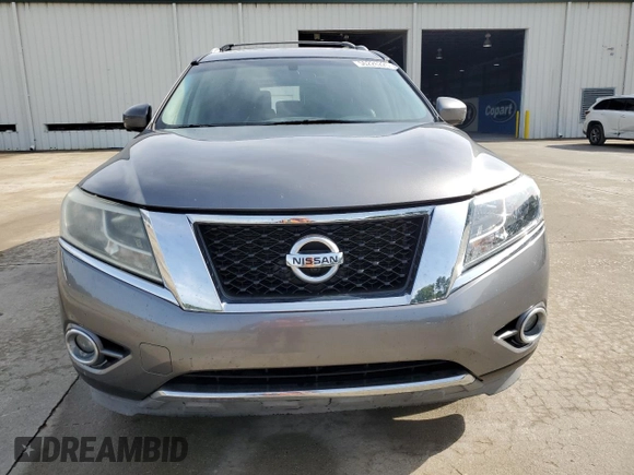 2015 Nissan Pathfinder SL with VIN 5N1AR2MNXFC677846, listed as a Copart auction lot 56226225 with 105,108 mi miles and Salvage title. Bid and sale history available at DreamBid. Image 5.