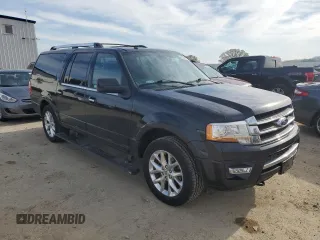 2017 Ford Expedition Max Limited z VIN 1FMJK2AT5HEA75855, wystawiony jako Copart lot #55259255 z przebiegiem 131 620 mil mil oraz Czysty tytuł • Clean title. Historia ofert i sprzedaży dostępna na DreamBid. Obrazek 4.