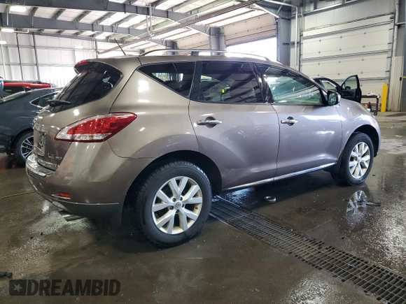 2011 Nissan Murano S with VIN JN8AZ1MW7BW173422, listed as a Copart auction lot 53913575 with 181,597 mi miles and Salvage Title. Bid and sale history available at DreamBid. Image 3.