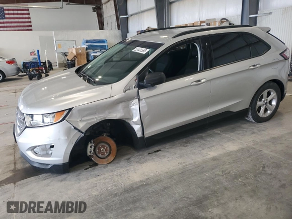 2018 Ford Edge SE with VIN 2FMPK4G97JBC27170, listed as a Copart auction lot 55441565 with 45,040 mi miles and Salvage title. Bid and sale history available at DreamBid. Image 1.